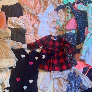Huge Lot 9-12 Month Baby Girl Clothing